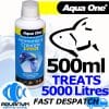 Aqua One Ammonia & Chlorine Neutraliser 500ml 92109 EBAY