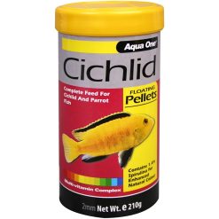 Aqua One Cichlid Floating Pellets 2mm 210g