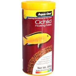 Aqua One Cichlid Floating Pellets 2mm 480g