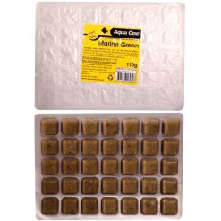 Aqua One Marine Green Punch Out Pack 110g Frozen Fish Food