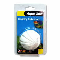 Aqua One Holiday Fish Food Block 40g