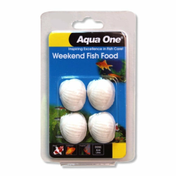 Aqua One Weekend Fish Food Block 20g