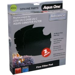 SPONGE 35ppi 2 Pack 406S - Aqua One Nautilus Canister Filter 2700UV and Aqua One Aquis Advance 2250UV-C / 2450UV-C