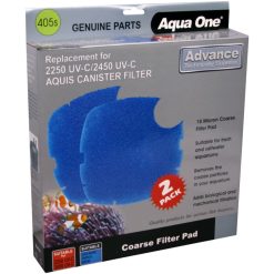 SPONGE 15ppi 2 Pack 405S - Aqua One Nautilus Canister Filter 2700UV and Aqua One Aquis Advance 2250UV-C / 2450UV-C
