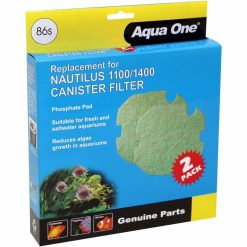 PHOSPHATE PAD 2 Pack 86S - Aqua One Nautilus Canister Filter 1100 / 1400