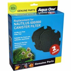 SPONGE 35ppi 2 Pack 82S - Aqua One Nautilus Canister Filter 600 / 800