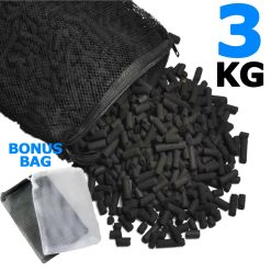 Aquarium Central Activated Carbon Pellet + Filter Bag 3kg