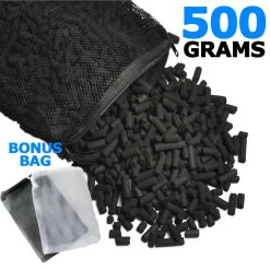 Aquarium Central Activated Carbon Pellet + Filter Bag 500g