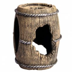 Aqua One Ornament Deluxe Whisky Barrel Large 14.5x11.5x11.5cm