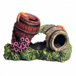 Aqua One Ornament Twin Barrel with Sea Star 11x7x7cm