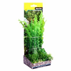 Aqua One Ecoscape Medium Ruffled Lace Plant Green 20cm