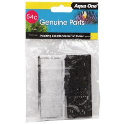 CARBON CARTRIDGE 54C 25054c 2 Pack for Aqua One ClearView 100 Hang On Filter