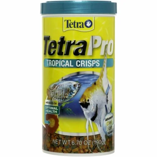 Tetra Pro Tropical Crisps 190g Tropical Flake Food