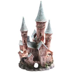 Aqua One Ornament Ruined Castle Blue - Large 12x11x21cm