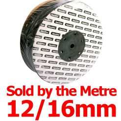 SOLD BY THE METRE - Transparent Grey PVC Canister Filter Hose 12/16mm Nautilus 600 800