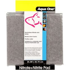 Aqua One Nitrate + Nitrite Pad 25.4 W x 45.7cm Self Cut Filter Pad