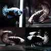 Black White Samurai Plakat Halfmoon