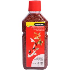 Aqua One Colour Enhancer Pellet Food 2mm 630g Bottle