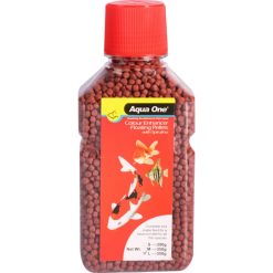 Aqua One Colour Enhancer Pellet Food 3mm 350g Bottle
