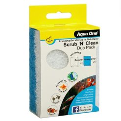 Aqua One Pad Scrub N Clean Algae Pad Duo Pack
