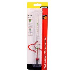 Aqua One Glass Hydrometer with Thermometer