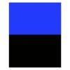 Aqua One Background 60cm High Black Blue