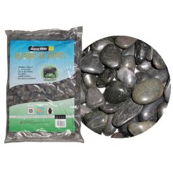 Decorative Gravel Natural Polished Stone Black 5-7cm 5kg