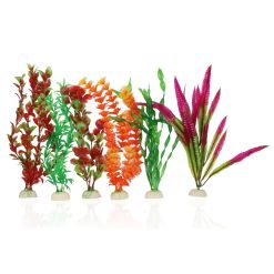 Aqua One Plastic Plant 6 Pack Large