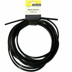 Aqua One Air Line Black Tubing 4mm 5 metres Airline
