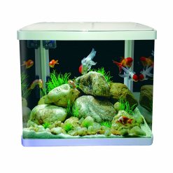 Lifestyle 52 Glass Aquarium Gloss White
