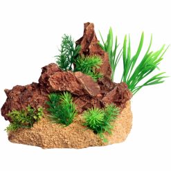 Aqua One Ornament Red Rock Garden Large 19.5 x 16.5 x 16cmH