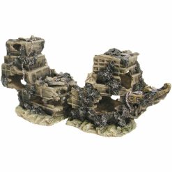 Aqua One Ornament Shipwreck Med 43x21cm 2 Pce