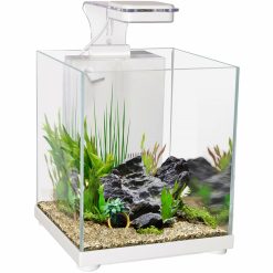 Aqua One Betta Sanctuary White Glass Aquarium 10L