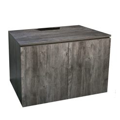 Aqua One AquaSys 235 CABINET 90L x 55 D x 80CM H Grey Nebraska Oak