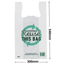 Reusable Plastic Customer Shopping Bag