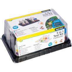 Aqua One Test Kit 5in1 Freshwater pH Ammonia NH3/NH4, Nitrite NO2, Nitrate NO3 and Carbonate Hardness KH