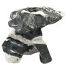 Petworx Ornament MEDIUM Cloudy Layer Rock 13.5cm L x 9cm W x 12cm H approximately