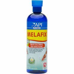 API Pond Melafix 473ml Antibacterial for Ulcers, Cloudy Eyes, Fungus and Fin Rot