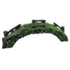 Aquatopia Ornament Bridge with Moss 26 x 8 x 8cmH