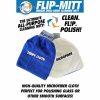 Flipper 2 in 1 Microfiber Aquarium Cleaning Mitt 2 Pack
