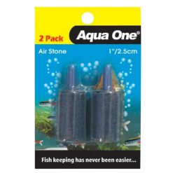 Aqua One Airstone 1 Inch 2.5cm 2 Pack