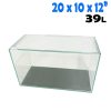 Petworx Glass Aquarium Fish Tank 50 x 26 x 30cm 4mm 39 Litre