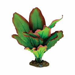 Silk Plant Amazon Red Green 20cm