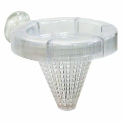 Aqua One Worm Feeder Cone Fish Feeder Blood Worms Black Worms