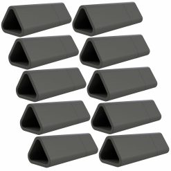 EzyCave VALUE 10 PACK Triangle Grey 13cm x 5.5cm x 4.5cm Bristlenose Plecostomus L Number Log