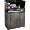 ReefSys 255 Aquarium and Nebraska Oak Cabinet