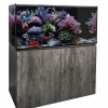 ReefSys 326 Aquarium and Nebraska Oak Cabinet