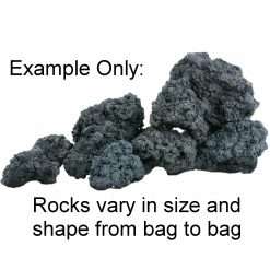 Aqua Natural Rock Black Lava 3kg