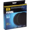 Fluval Carbon Impregnated Foam Pad 2 Pack