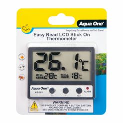 Aqua One Easy Read LCD Stick On Thermometer